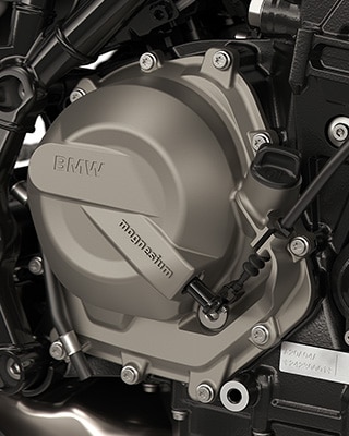 The newly developed two-cylinder engine of the F 450 GS from BMW Motorrad