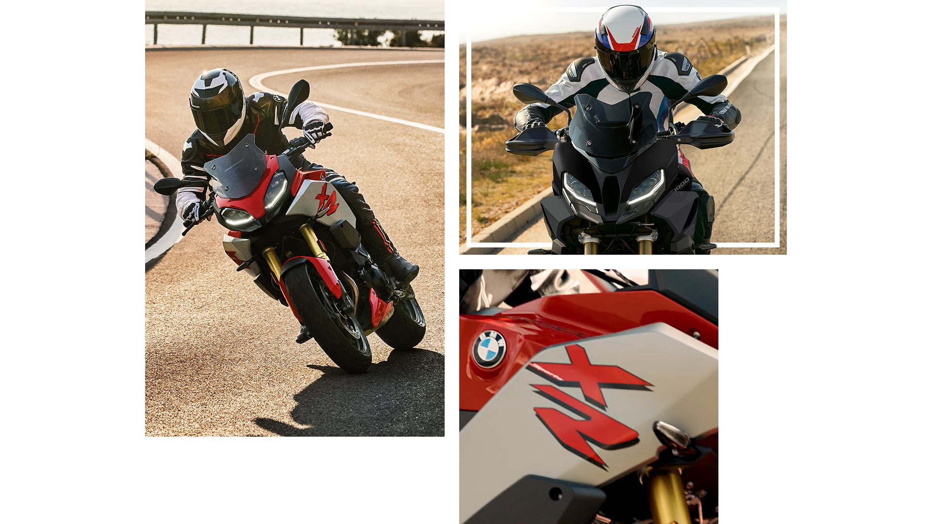 Collage of BMW Motorrad XR models.