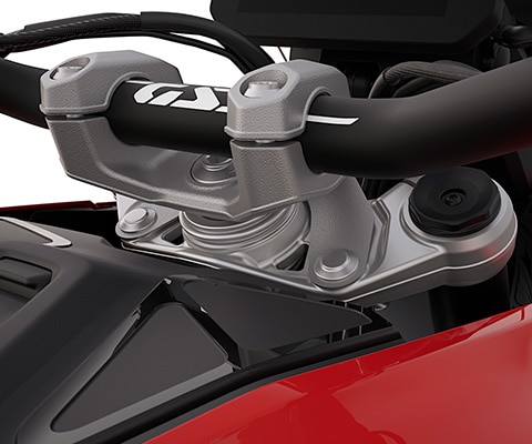 Fork bridge with BMW EVO Telelever on the R 1300 GS from BMW Motorrad