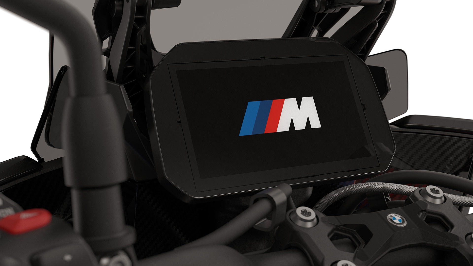 TFT display with M start-up animation of the M 1000 XR from BMW Motorrad